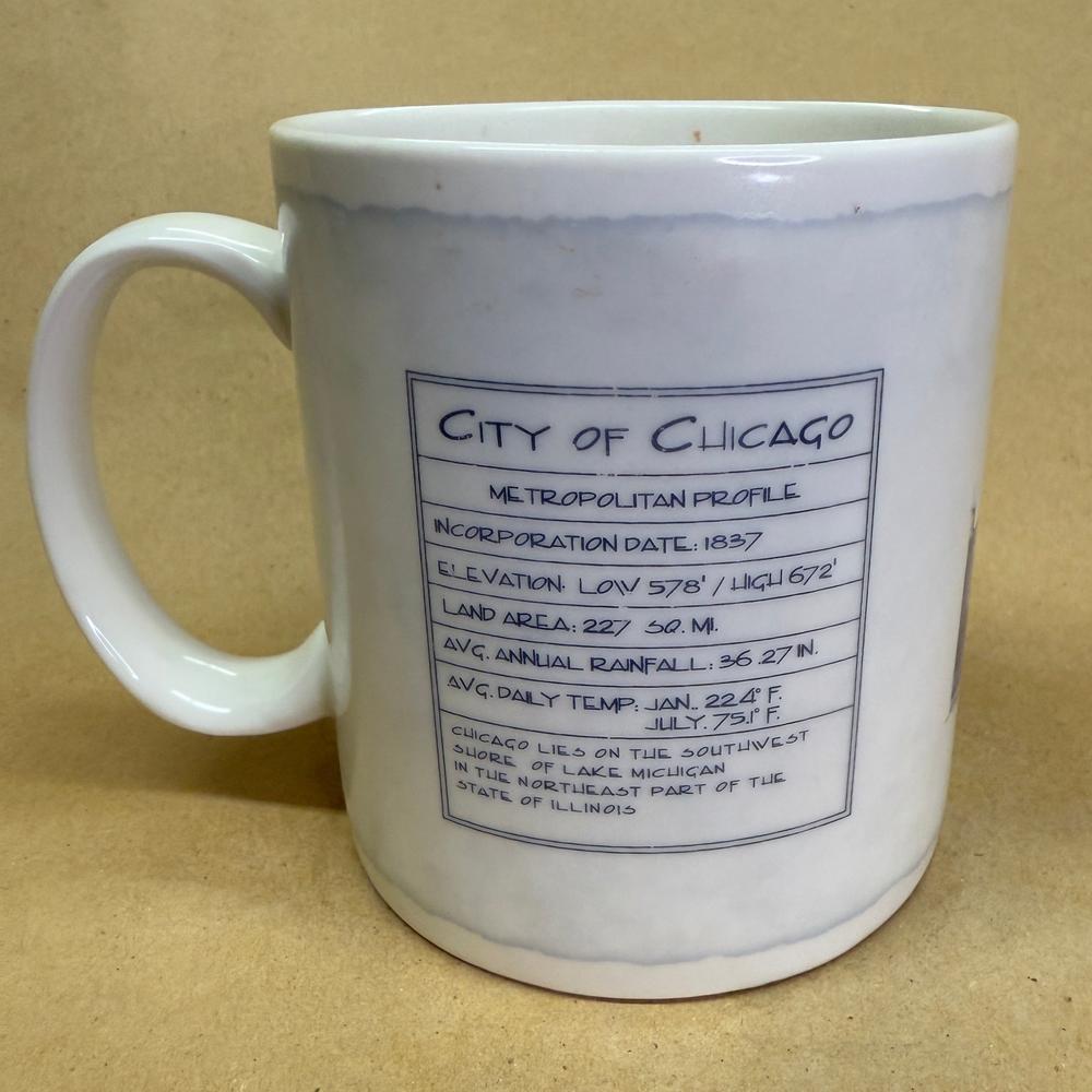 Starbucks Architecture Series Chicago Mug-2006
